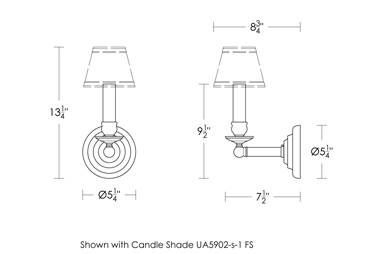 Thick Candle Single